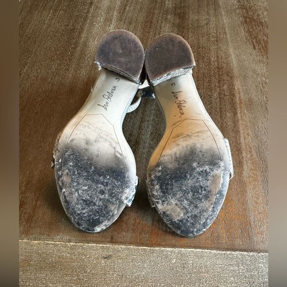 Sam Edelman faux snakeskin heels - Picture 3 of 3